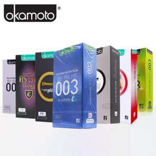 ลดเพิ่ม 30% 🔥 Okamoto 003 Aloe XL ถุงยาง อนามัย โอกาโมโต ซีโ…