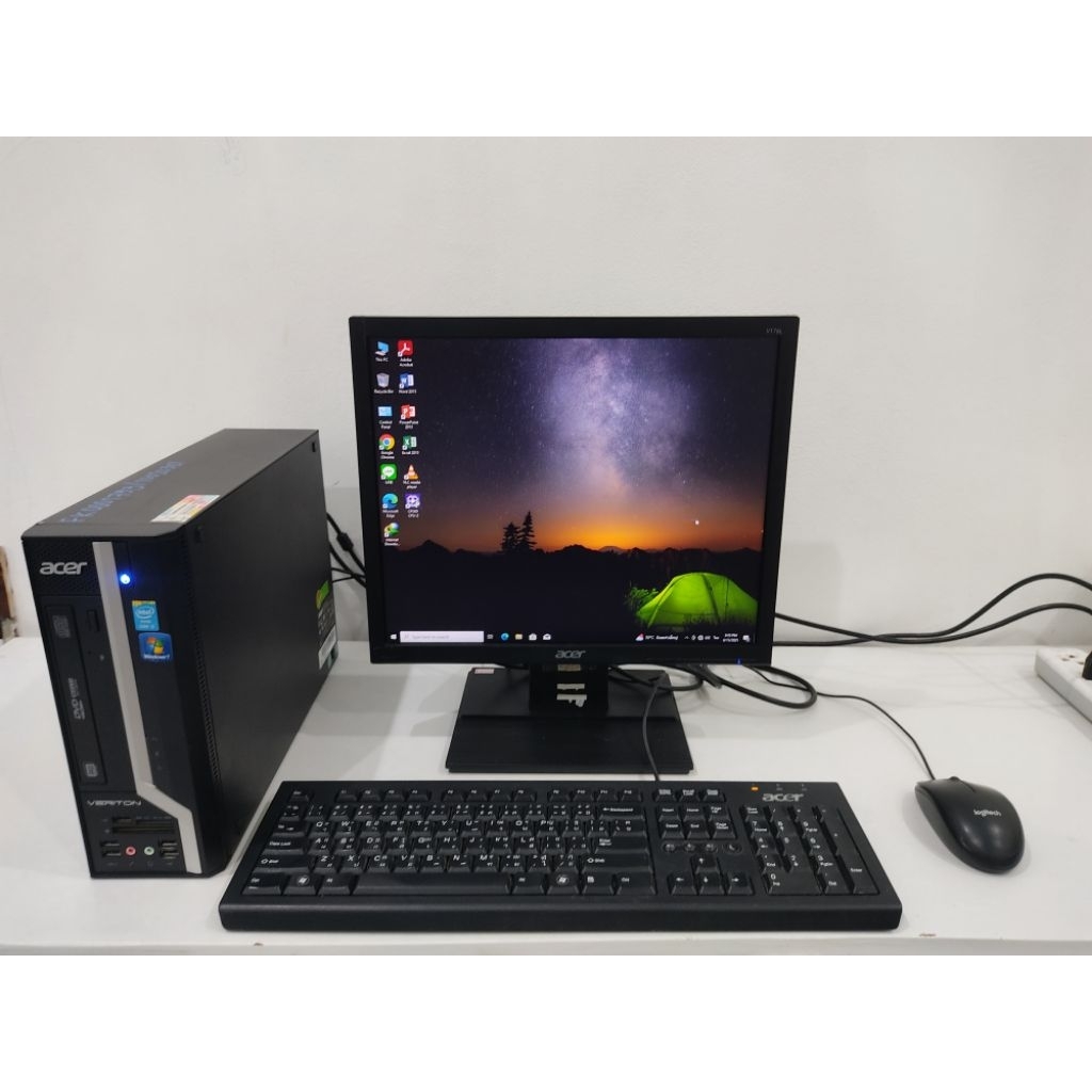 Acer คอมพิวเตอร์ชุด i5 ram 8 ssd 128-256