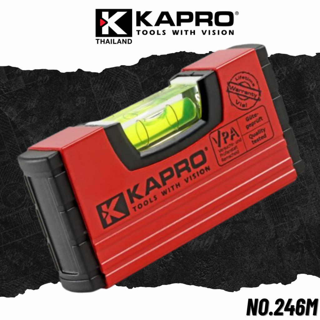 KAPRO ระดับน้ำ แม่เหล็ก ขนาด 4 นิ้ว No.246M