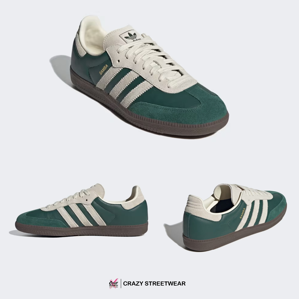 Adidas Samba OG ของแท้ 100% ( JI3216 / JI3215 ) ลิขสิทธิ์แท้ อดิดาส รองเท้าผู้ชาย อดิดาส แซมบ้า ราคา ถูกที่สุด ดีลบีเคเค แกลเลอรีภาพที่ 6