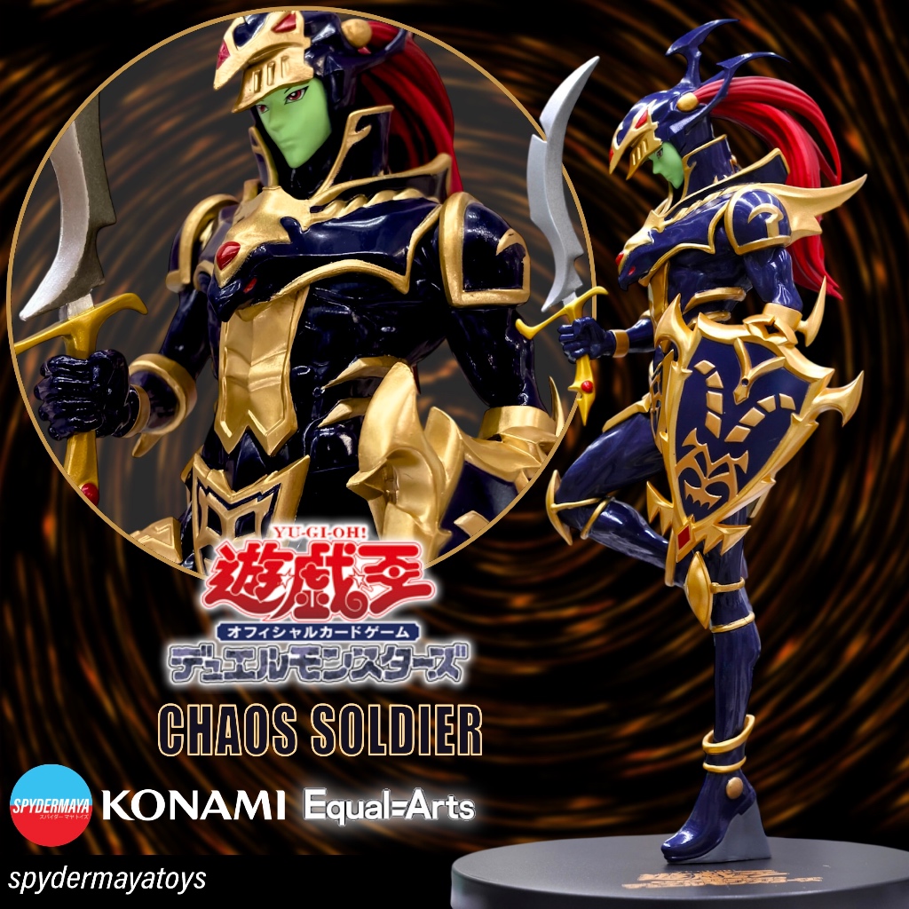 [พร้อมส่ง] ฟิกกอร์ Chaos Soldier Equal=Arts - Yu-Gi-Oh! Duel Monsters - KONAMI