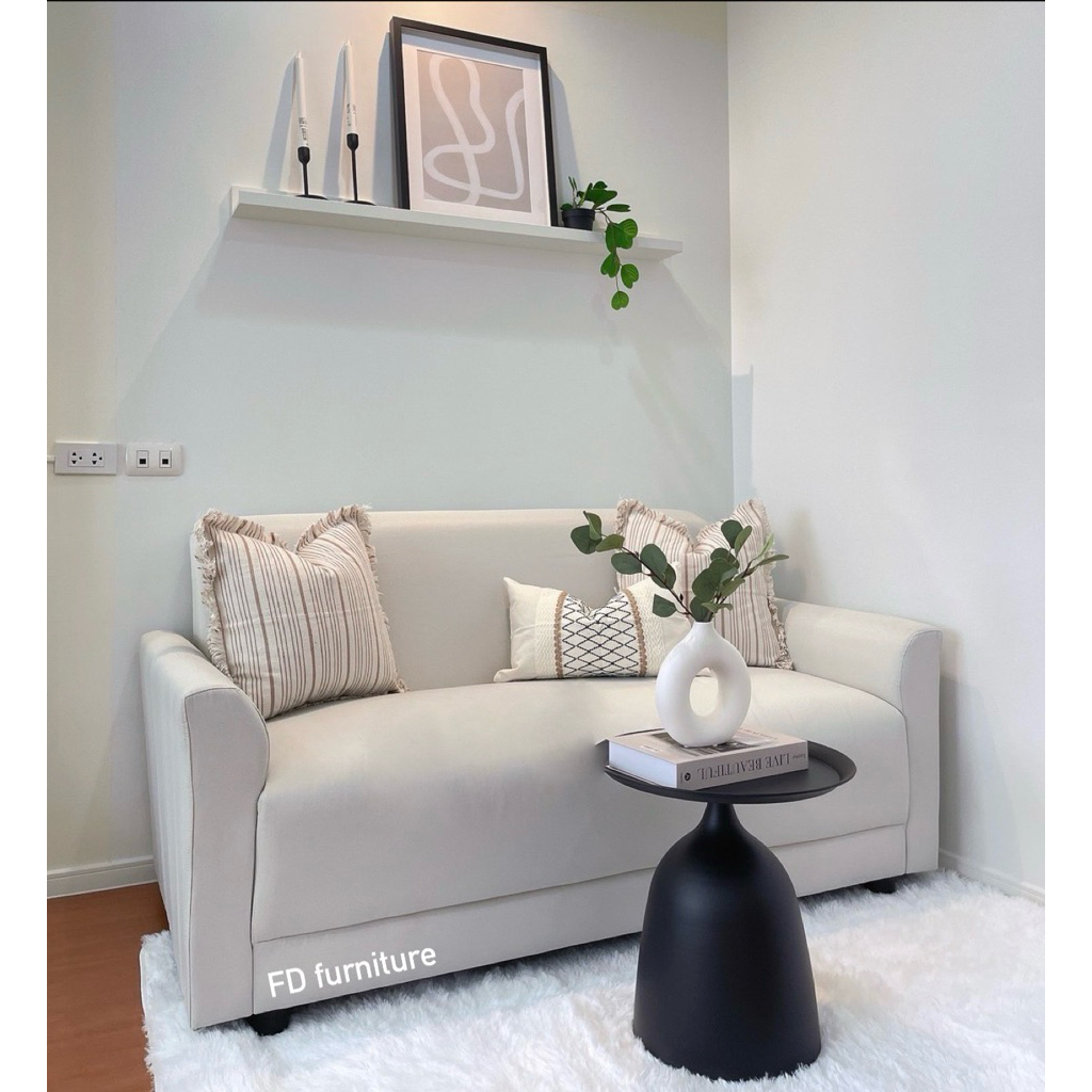 🔥ลดสูงสุด20%🔥แถมหมอน2ใบ💥Best sellers💥 SOFA 2ที่นั่ง💥(ส่งฟรีกรุงเทพ-ปริมณฑล ,ต่างจังหวัดมีค่าส่ง🔥