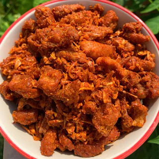 เซตคู่ น้ำพริกหมูกระจก + น้ำพริกหนังไก่ต้มยำ