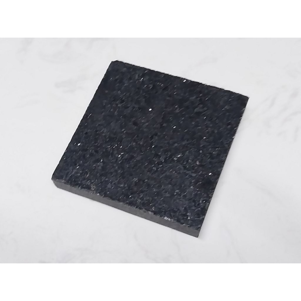 หินดำอินเดีย หินดำ ขนาด20×20cm. บริการสั่งตัดตามขนาดในราคาถูกมีของพร้อมส่งทุกวัน - รูปที่ 3