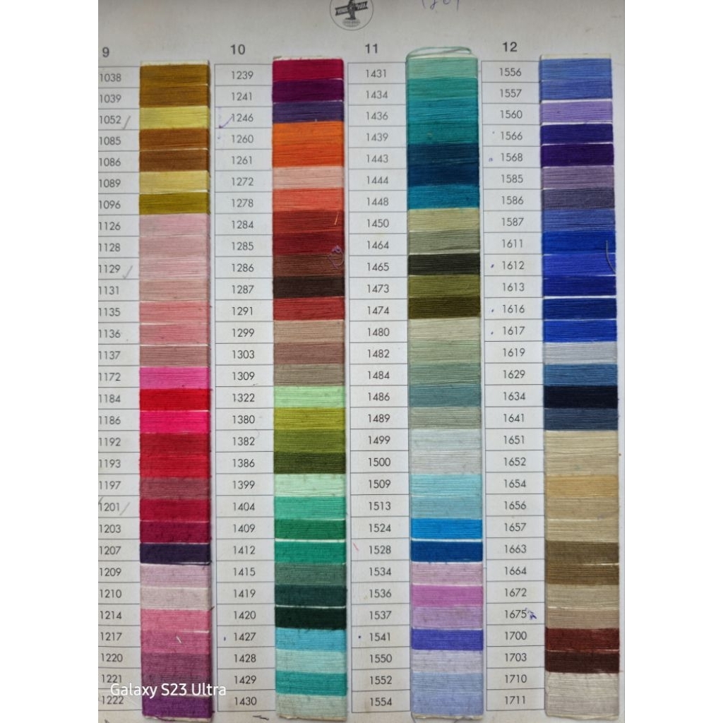 ด้ายวีนัส วี-สปัน 550 ม. คละสี รูปที่ 5