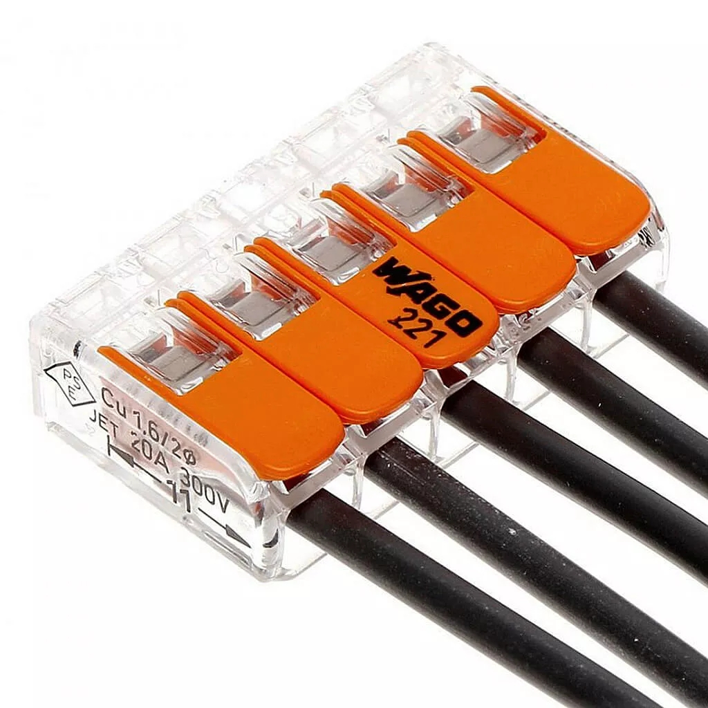 (จำนวน5ชิ้น) WAGO Connetor 221-415 จำนวน5ชิ้น WAGOแท้ ผลิตจาก เยอรมนี - รูปที่ 2