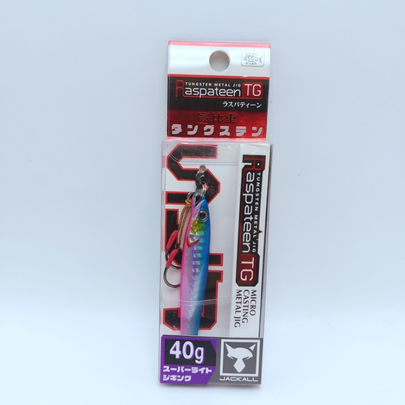 JACKALL RASPATEEN TG MICRO CASTING METAL JIGเหยื่อจิ๊กทังสเตน 40 กรัม