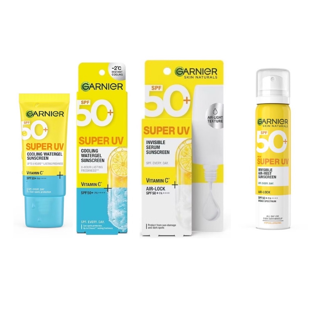 Garnier sun การ์นิเย่กันแดด มีหลายตัวเลือก