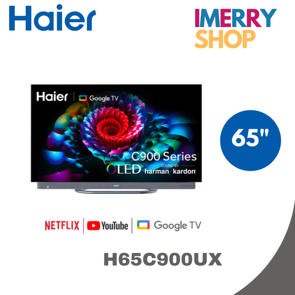 Haier ทีวี C900UX Series Google TV 65 นิ้ว 4K UHD OLED H65C900UX ปี 2024