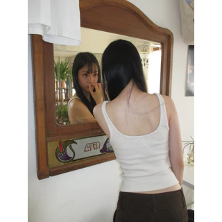 Glitter tank top ( knitted fabric )