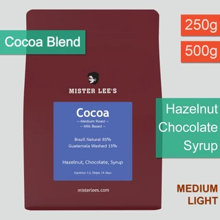 Cocoa Blend เมล็ดกาแฟคั่วกลางโกโก้เบลนด์