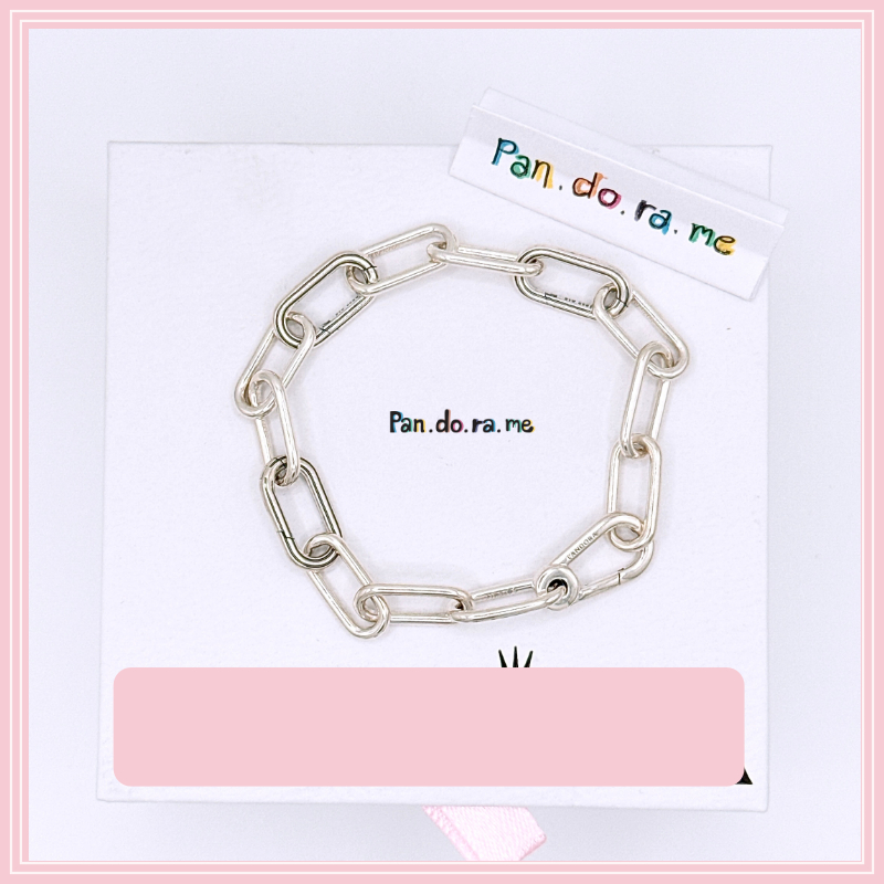 [พร้อมส่ง สินค้าแท้ 💯] (โซ่ใหญ่) สร้อยแพนมี Pan.do.ra MeSilver Sterling Silver Link Bracelet