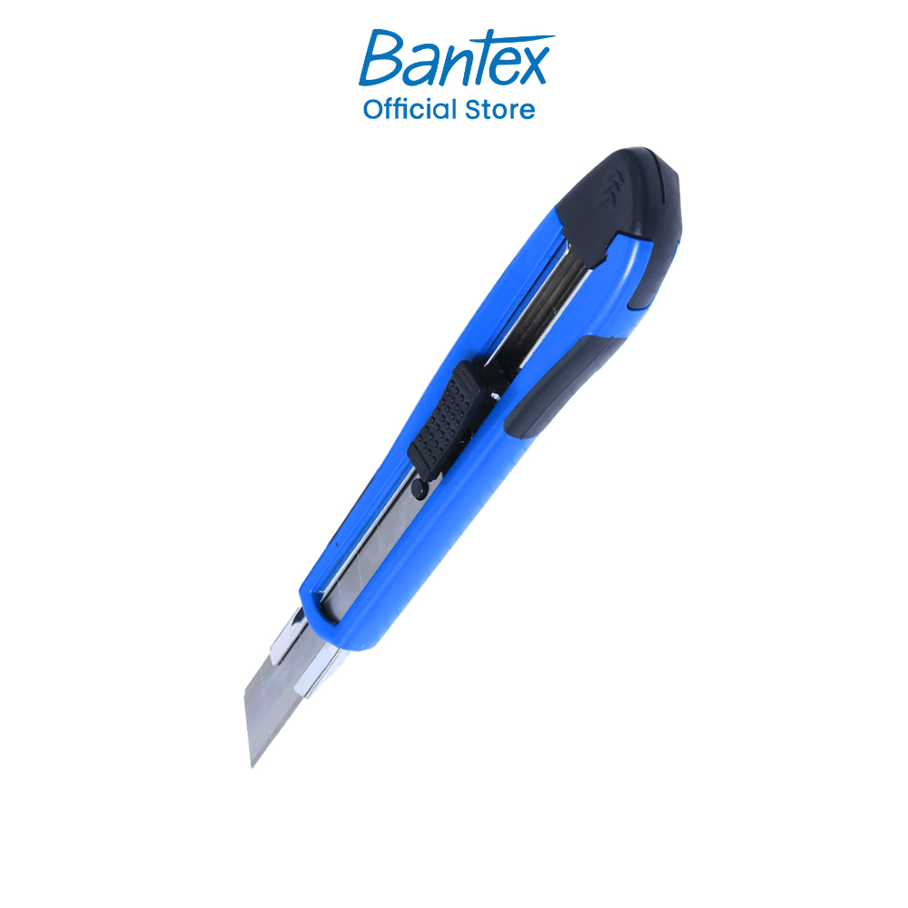 Bantex คัตเตอร์ มีดคัตเตอร์ คัตเตอร์ปลายแหลม 9mm, 18mm ใบมีดคม มีดคัทเตอร์โลหะผส