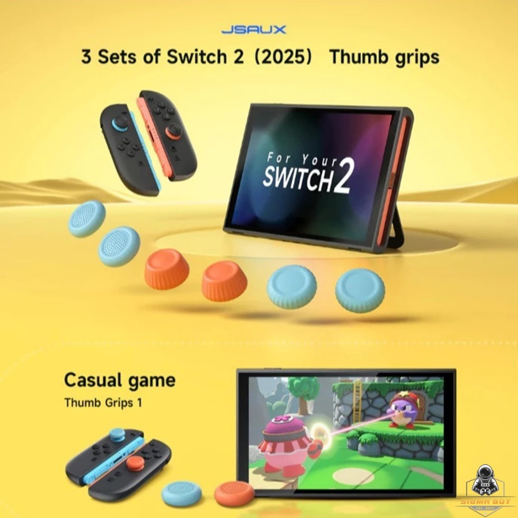 JSAUX ยางอนาล็อกสำหรับ Nintendo SWITCH 2 (รุ่นปี 2025) GP0404
