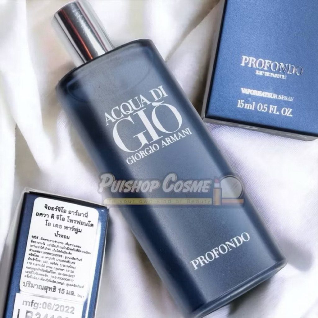 ป้ายไทย Giorgio Armani Acqua Di Gio Profondo Perum/EDP 15 ml