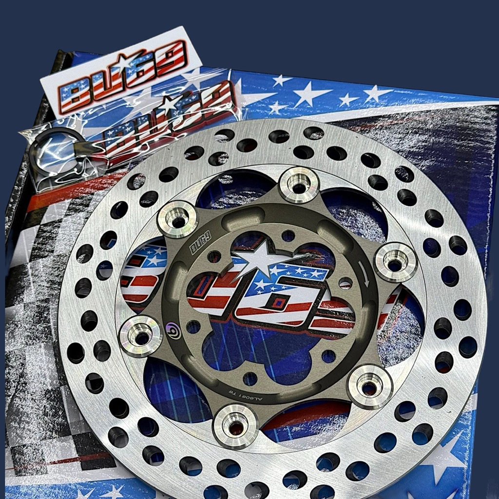 จานBU69 แท้ Bu ใบเลส ขนาด 200mm. #สินค้ามีประกัน