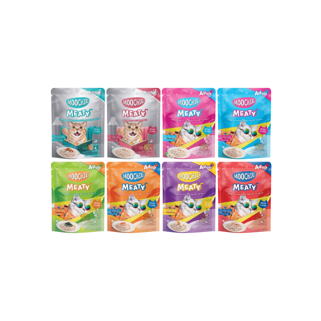Moochie อาหารเปียกแมว 70x12ซอง