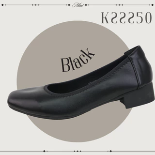 สินค้าพร้อมส่ง K22250-9 รองเท้ารักสุขภาพ หัวตัด สูง1นิ้ว