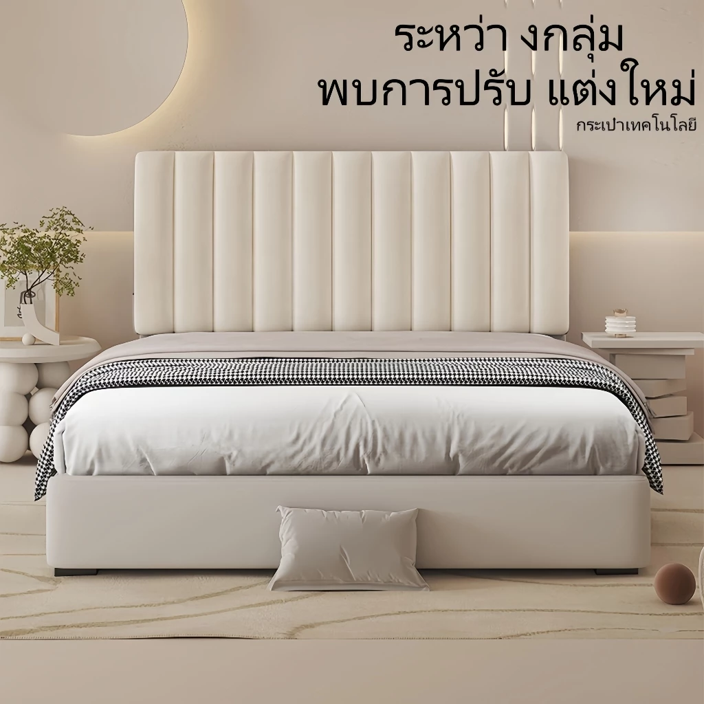 ปลอกหุ้มหัวเตียงนุ่มหนา สำหรับเตียง 1.2/1.5/1.8/2/2.2 เมตร thumbnail 3