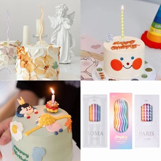 A454 เทียนวันเกิด เทียนแฟซี เทียนปักเค้ก เทียนมุก พร้อมส่งใน…