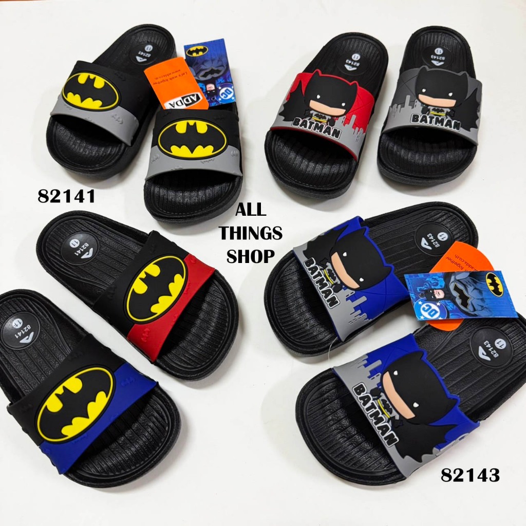 ADDA 82141 82143 BATMAN รองเท้าแตะเด็ก รุ่นเบา กันน้ำ ลิขสิทธ์แท้ แบทแมน