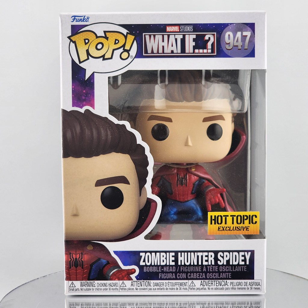 Funko Pop Marvel What If...? - Zombie Hunter Spidey Hot Topic Exclusive 947