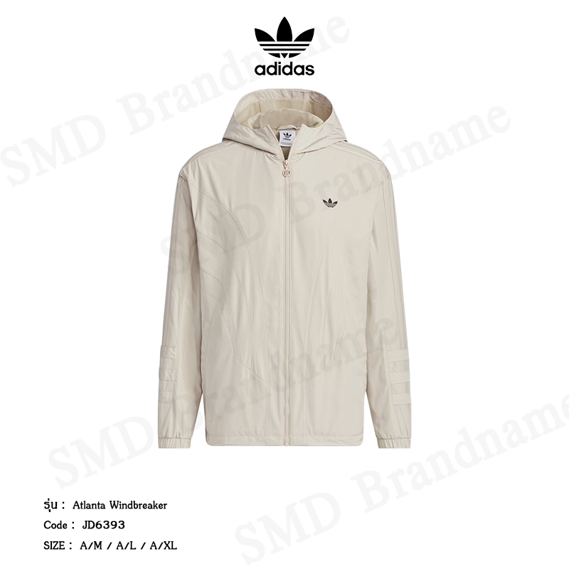 Adidas เสื้อแจ็คเก็ตแขนยาว รุ่น Atlanta Windbreaker Code: JD6393