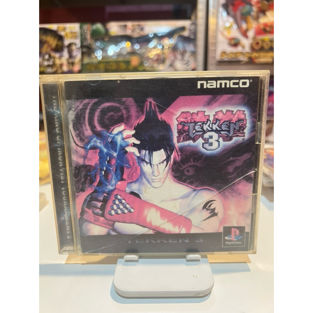 แท้/พร้อมส่ง แผ่นเกม PlayStation 1(Ps1) เกมส์Tekken 3