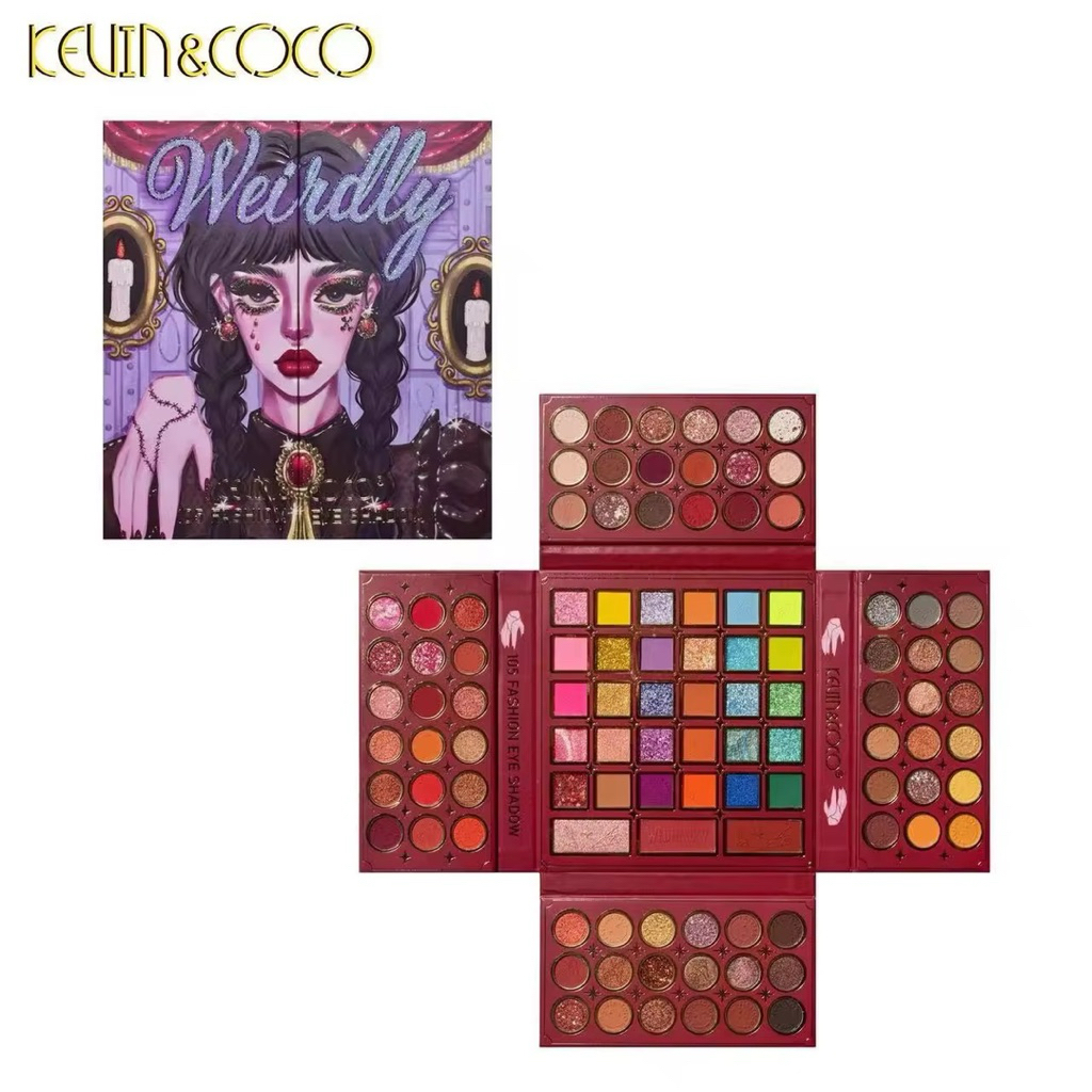 พาเลท>>อายแชโดว์>105 >สี >>> KEVIN&COCO // eyeshadow pallete