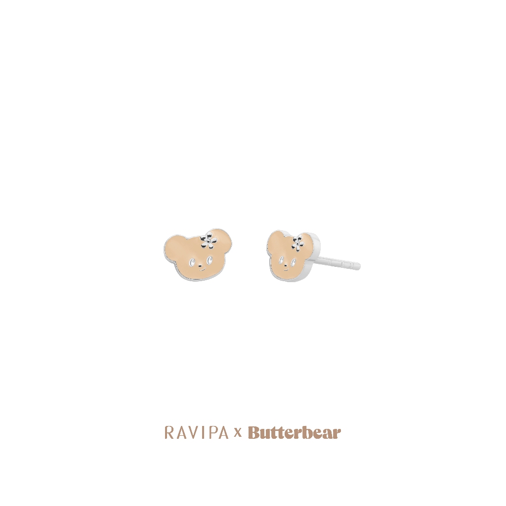 Ravipa | RAVIPA x Butterbear Studs - ต่างหู