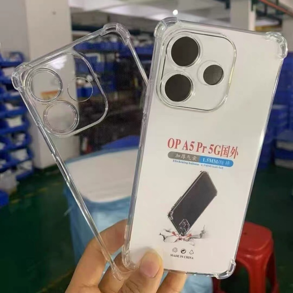 เคสใส กันกระแทก สำหรับ For OPPO A5X A5Pro 5G A5 4G 5G A5i A3 A3X A3Pro 5G เคสซิลิโคน นิ่ม พร้อมส่งจา