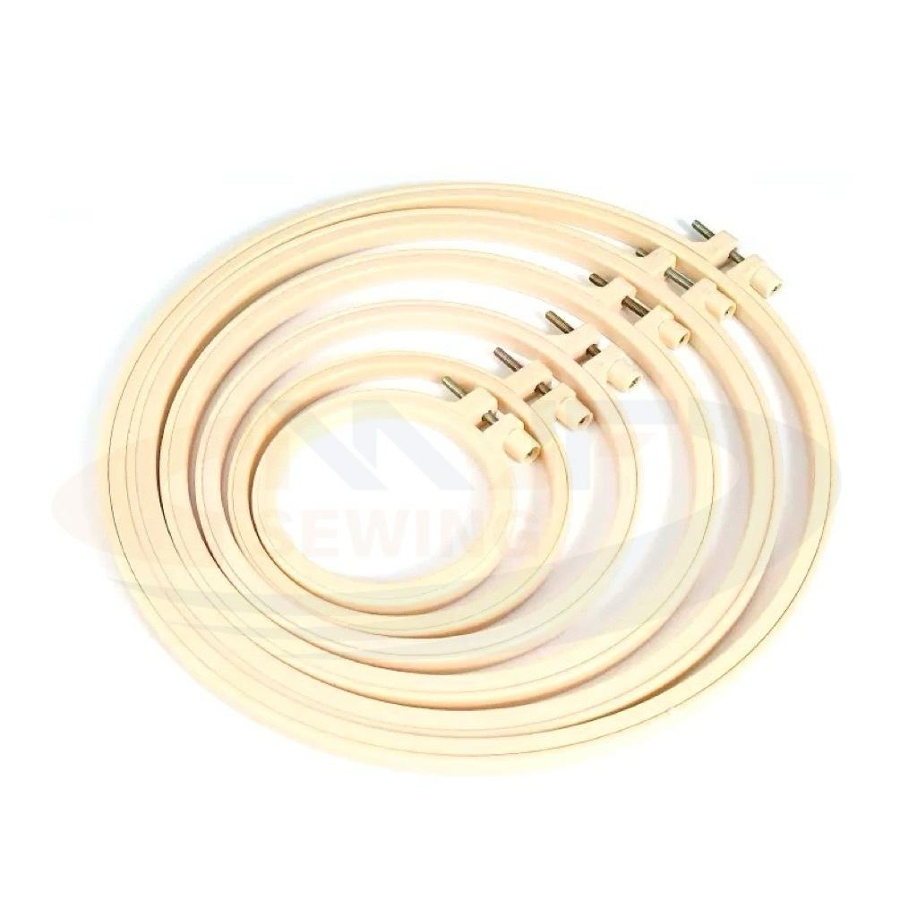 สะดึงปักผ้า พลาสติก ขนาด 7 cm - 26.5 cm พร้อมส่ง คุณภาพดี งานปัก