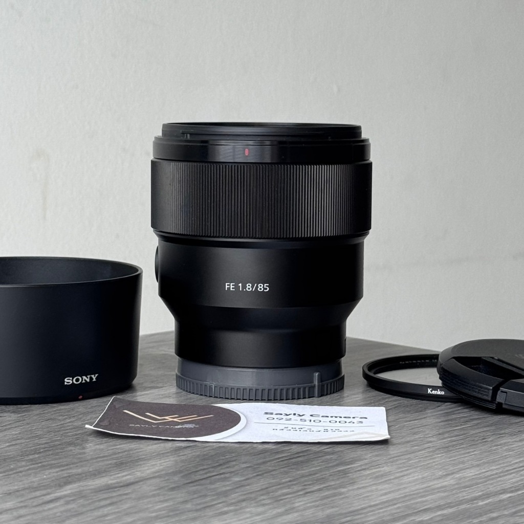 เลนส์ถูกโซนี่ Sony 85 sony85 หน้าชัดหลังเบลอ