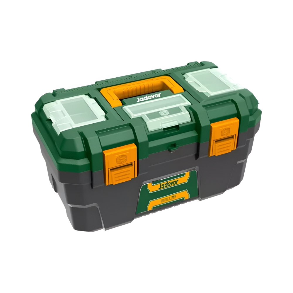 💥แท้ ส่งด่วน💥JADEVER ชุดกล่องเครื่องมือพลาสติก ตัวล็อกพลาสติก ขนาด 16 นิ้ว รุ่น JDTB1316 กล่องเครื่อ