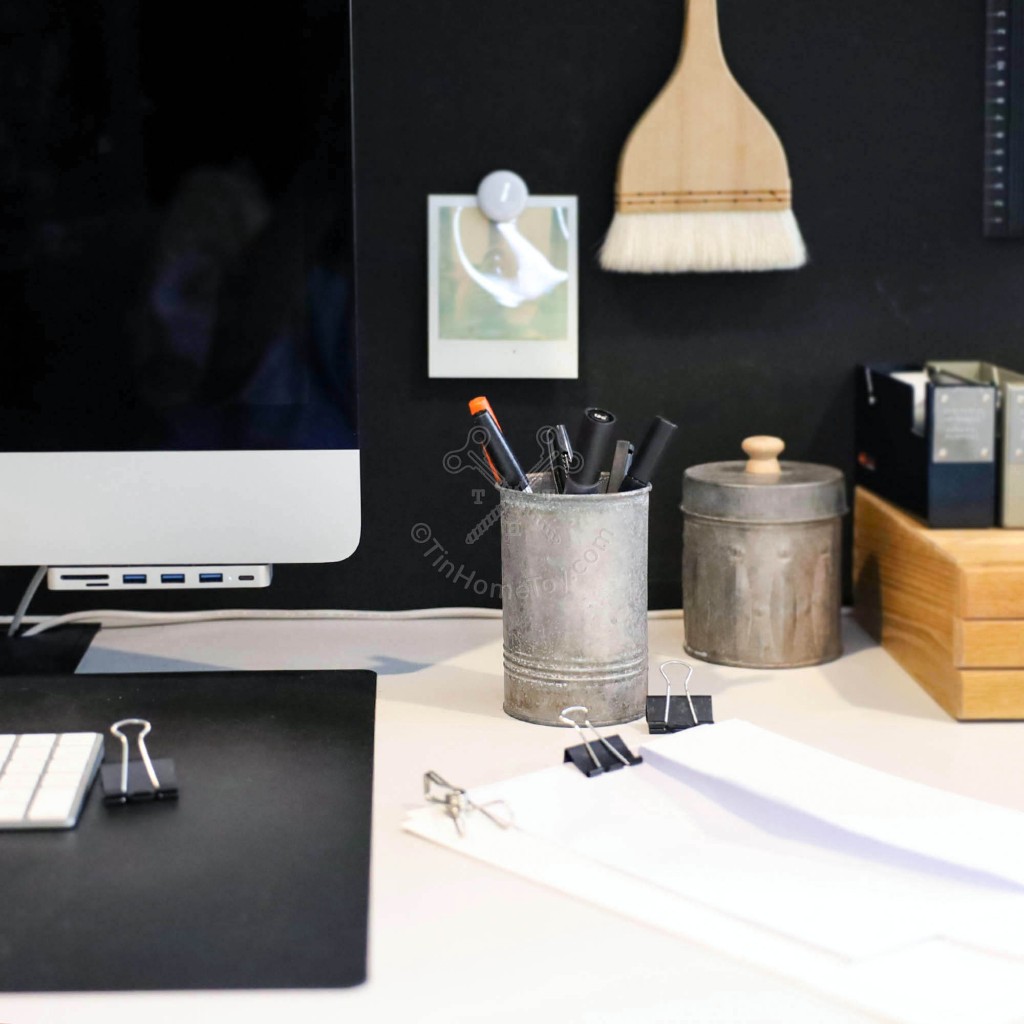 *Clearance* Vintage Copper Skinny Vase กระป๋องทรงกระบอกสีทองแดงวินเทจ | สินค้ามีตำหนิ แจกัน สังกะสี แฮนด์เมด จัด ต้นไม้ - รูปที่ 7