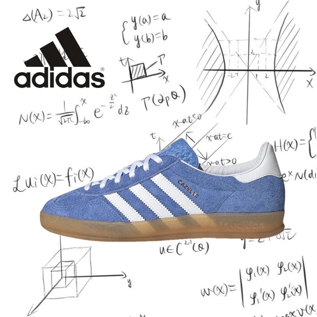 ✨ของแท้ 100 %✨  adidas originals Samba OG gazelle HQ8717 สีน้ำเงิน