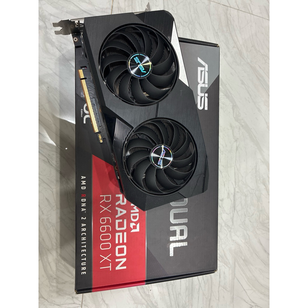 Asus Rx6600xt มือสอง