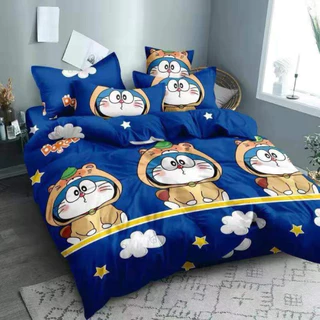 ชุดผ้าปูที่นอน+ผ้าห่ม เซ็ต 6 ชิ้น ขนาด 3.5-5-6 ฟุต เนื้อผ้า cotton พร้อมส่ง