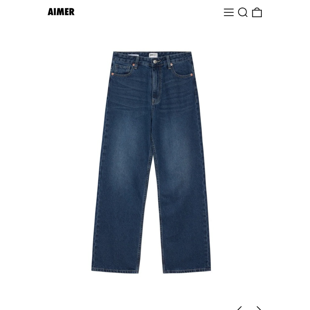 ❌ 𝐒𝐎𝐋𝐃 𝐎𝐔𝐓 ❌ กางเกงยีนส์Vintageแบรนด์Aimer