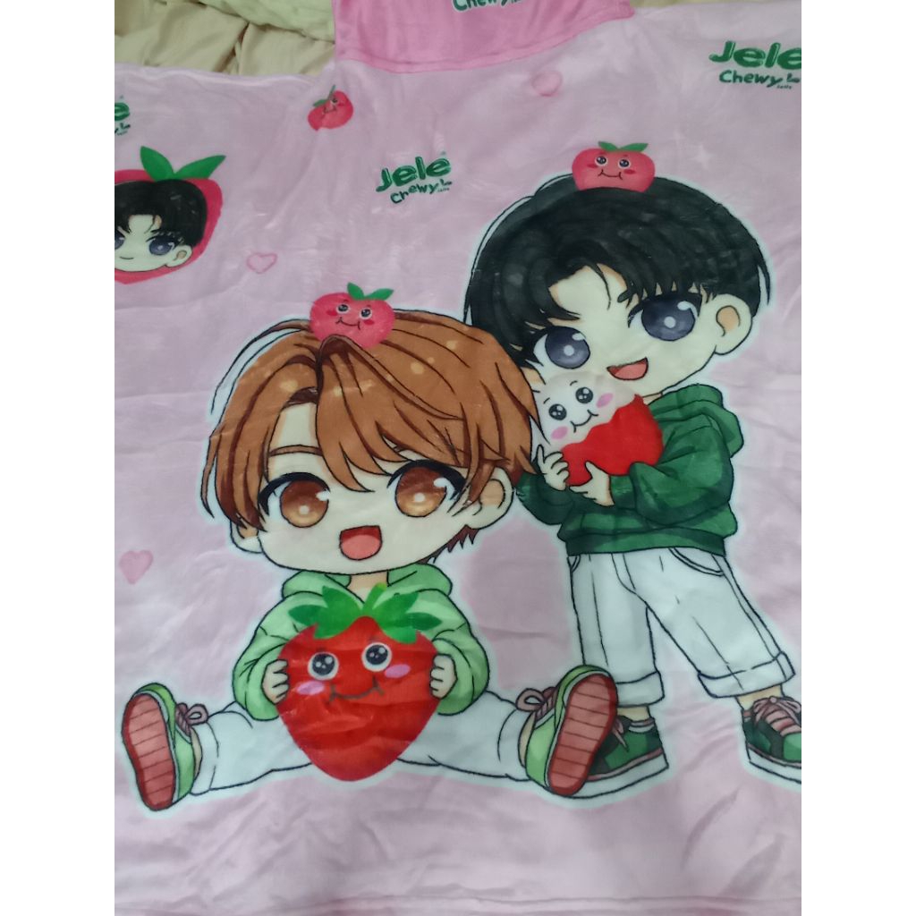 ผ้าห่มซีนุนิว Zeenunew Blanket #ZeePruk #Nunew #ZeeNunew #Jele Blanket Zee Nunew rare item #ZeeNunew