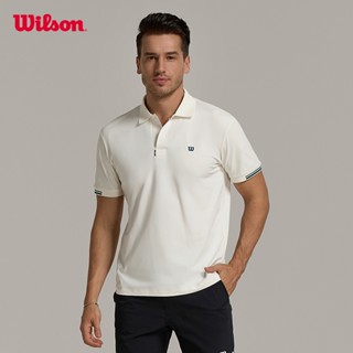 Wilson Men ALL-SPORT POLO เสื้อโปโล WM20007412GYC Official S…