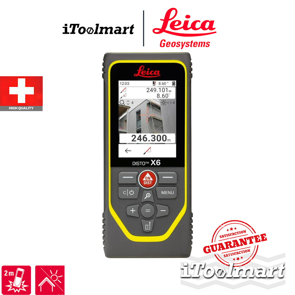 LEICA เครื่องวัดระยะ รุ่น DISTO X6 / DISTO X6 P2P Package