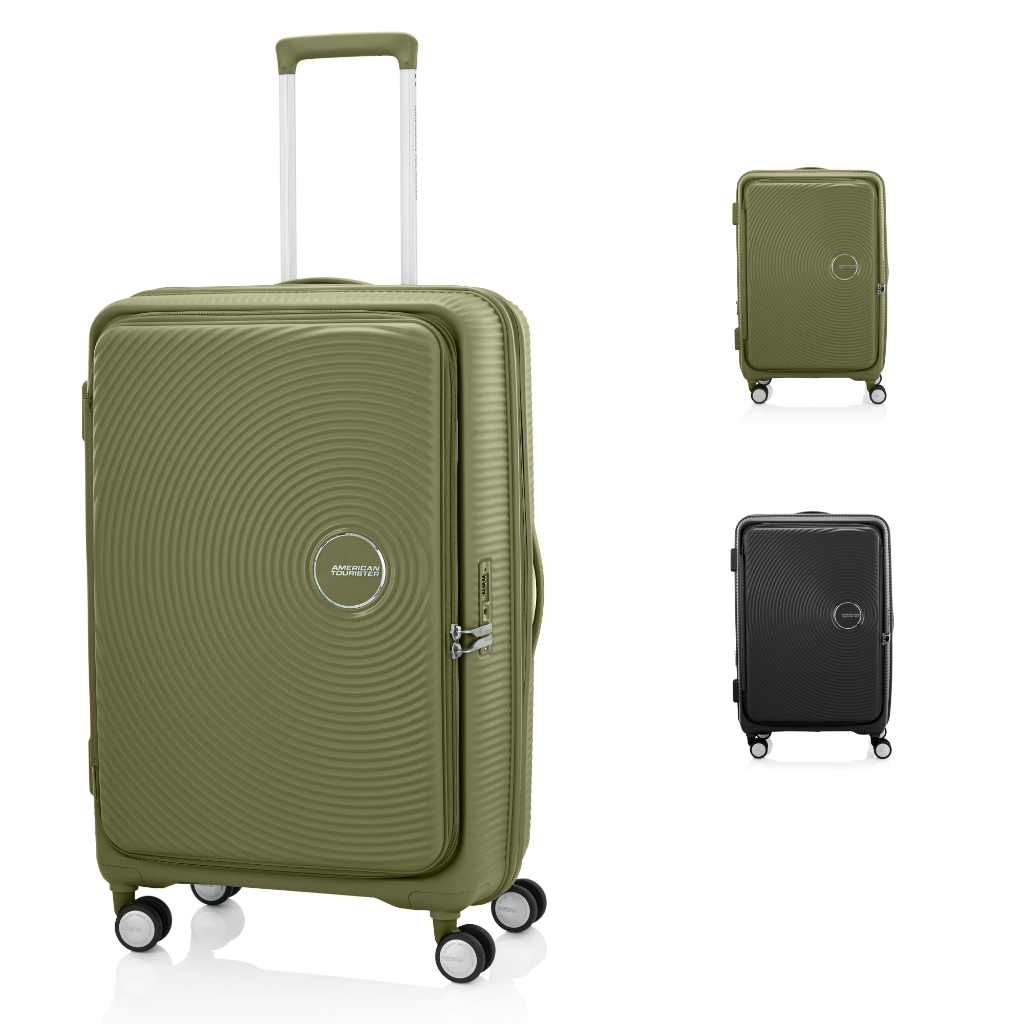 AMERICAN TOURISTER กระเป๋าเดินทางล้อลาก (28นิ้ว) รุ่น CURIO BOOK OPEN SPINNER 75/28 EXP TSA BO