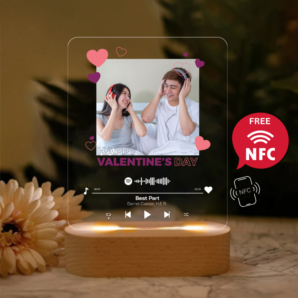 จัดทำ 1-2วันHappylife Eternal Love โคมไฟอะคริลิคสั่งทำ ของขวัญวันเกิด ของขวัญให้แฟน วันวาเลนไทน์ ของขวัญให้แฟน วันครบรอบ