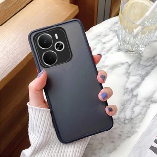 เคส ผิวด้าน หลังแข็ง สำหรับ เรียลมี Realme C63/C61 C71 C75 C75X C65 เคส กันกระแทก C67 C55 C53 C51 C35 C30 C33 4G/5G 025