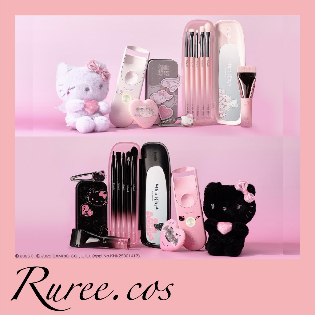 [พร้อมส่ง/ของแท้] Fillimilli x Hello Kitty - Makeup Brush Pro Collection