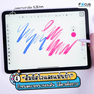 Focus ฟิล์มกระจก Pad ใสกันกระแทก ฟิล์มผิวกระดาษ ฟิล์มกระจกผิวกระดาษ Pad Gen10/11/Air/Pro/6/7/11/13