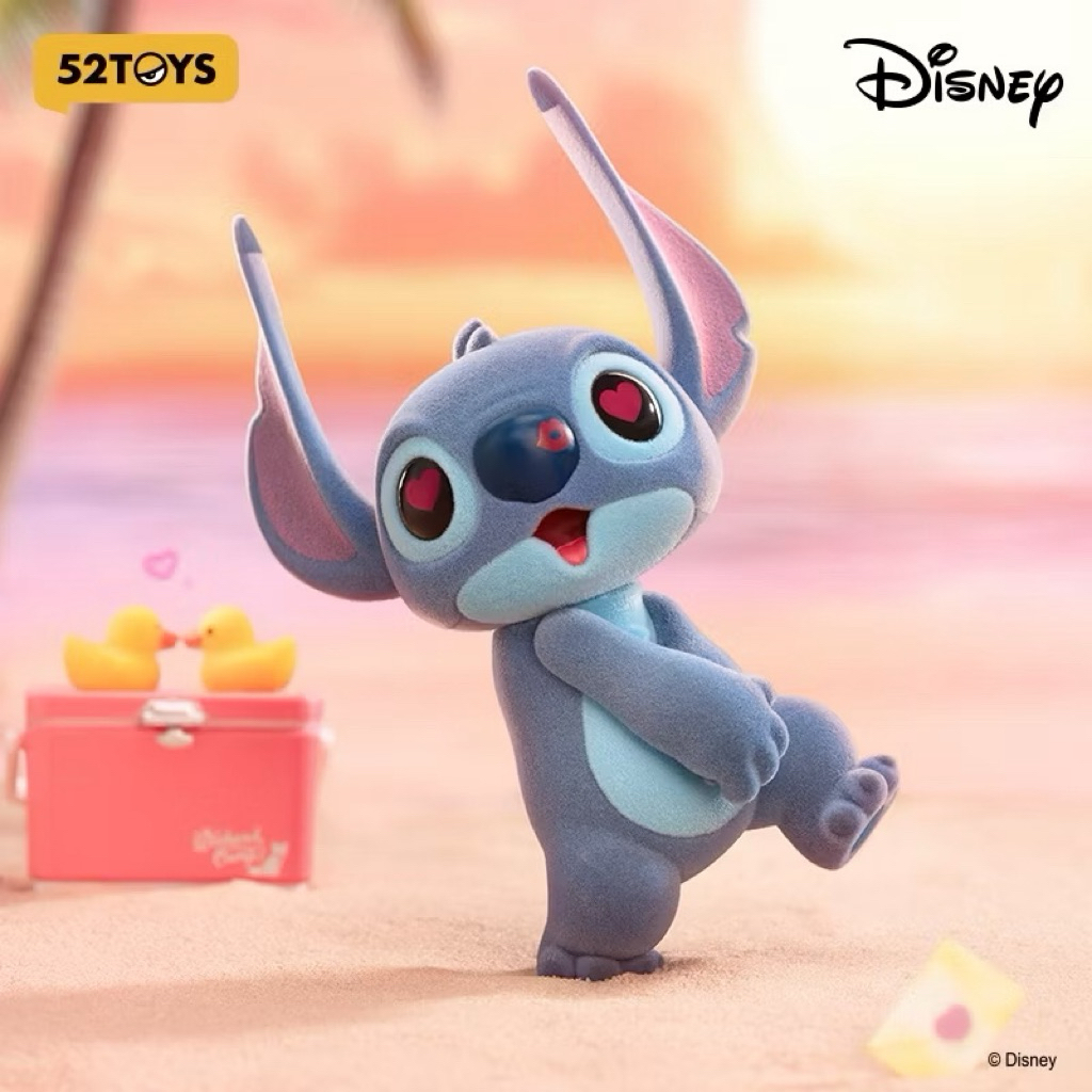 (เช็คการ์ดพร้อมส่ง)52TOYS Disney The Cute Stitch Series Blind Box Figure Toy