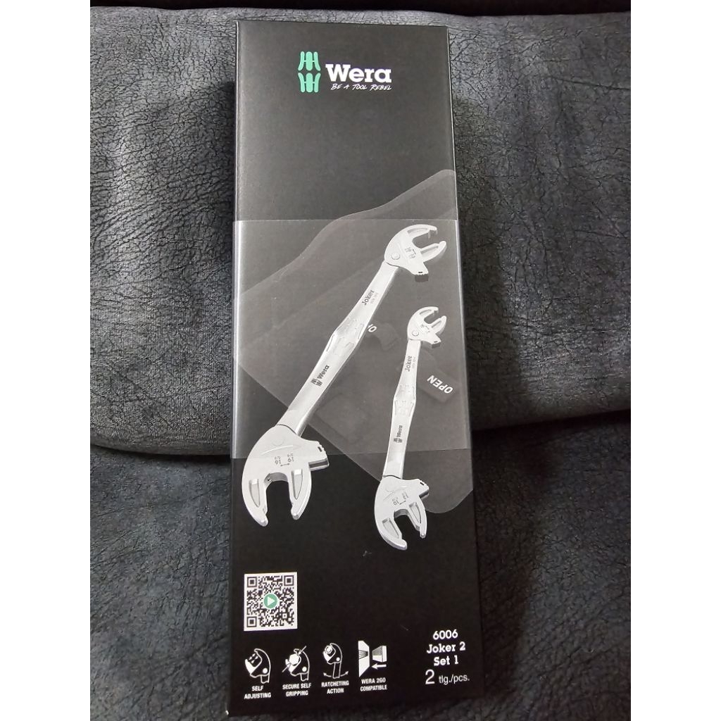 ชุดประแจ 6006 Joker 2 Set 1 Code:0502034001 Wera