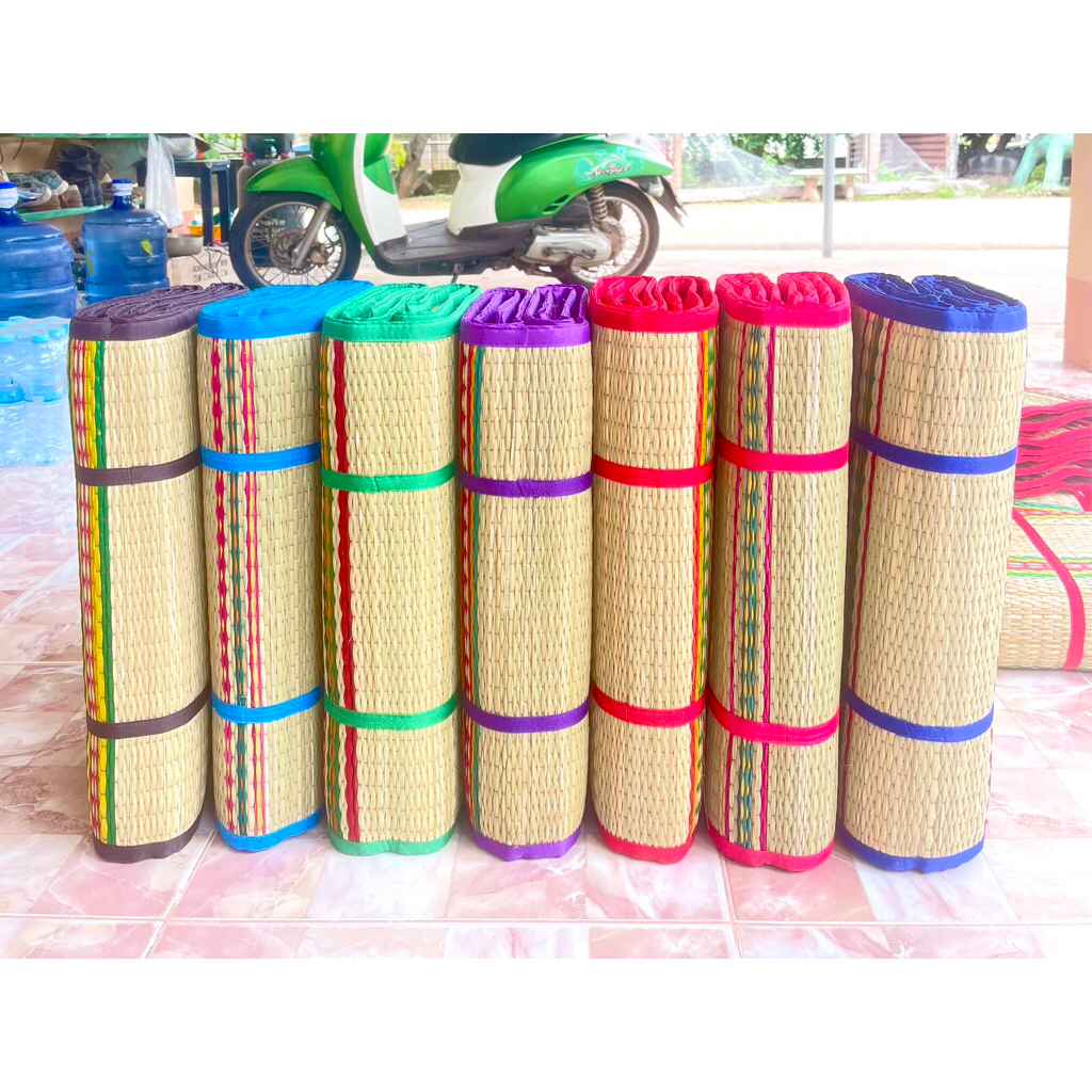 เสื่อทอมือคุณภาพขนาด3พับ120x200+ซม(ขนาดใหญ่)